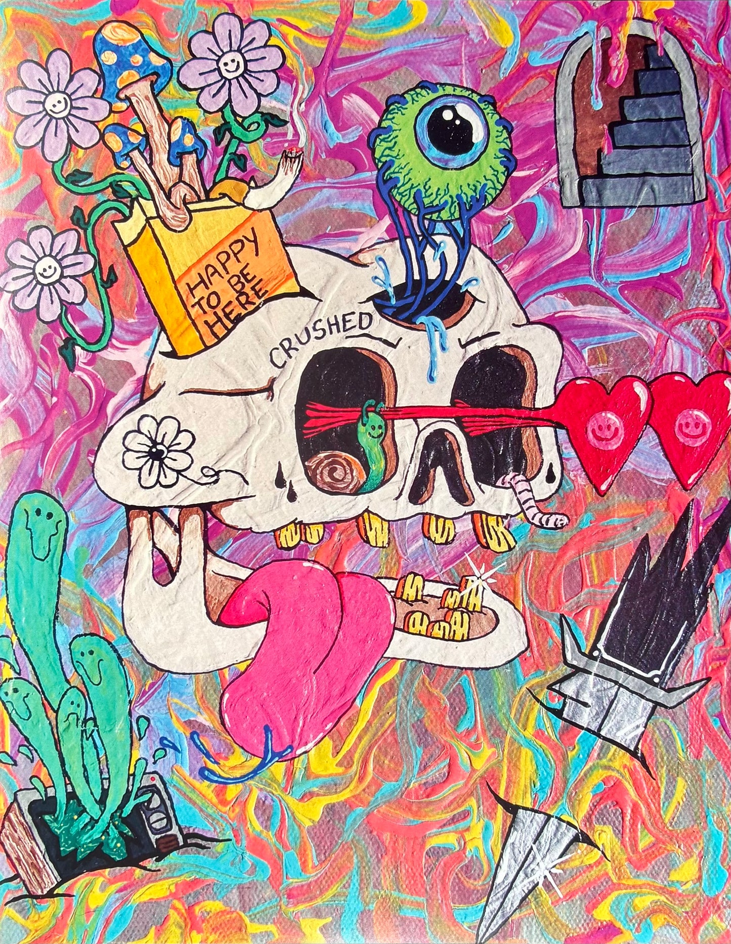 CRUSHED- PRINT